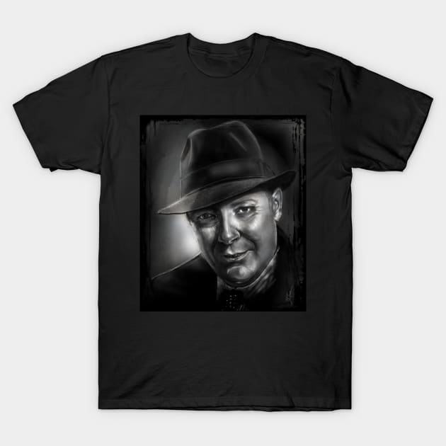 Raymond "Red" Reddington T-Shirt by danielctuck